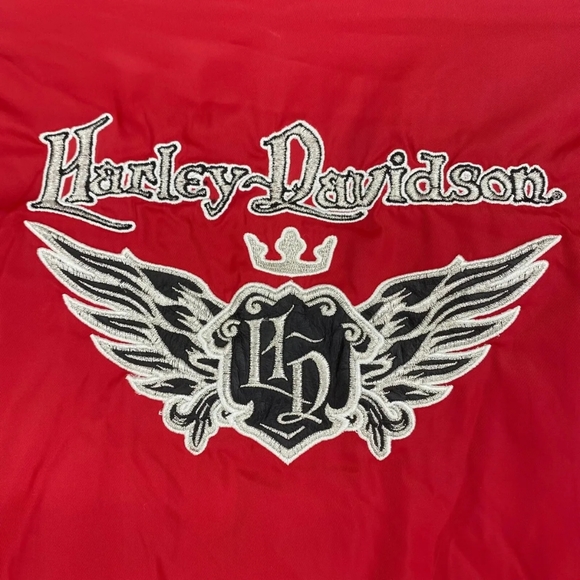 Harley Davidson Red Warm Jacket - Picture 2 of 5